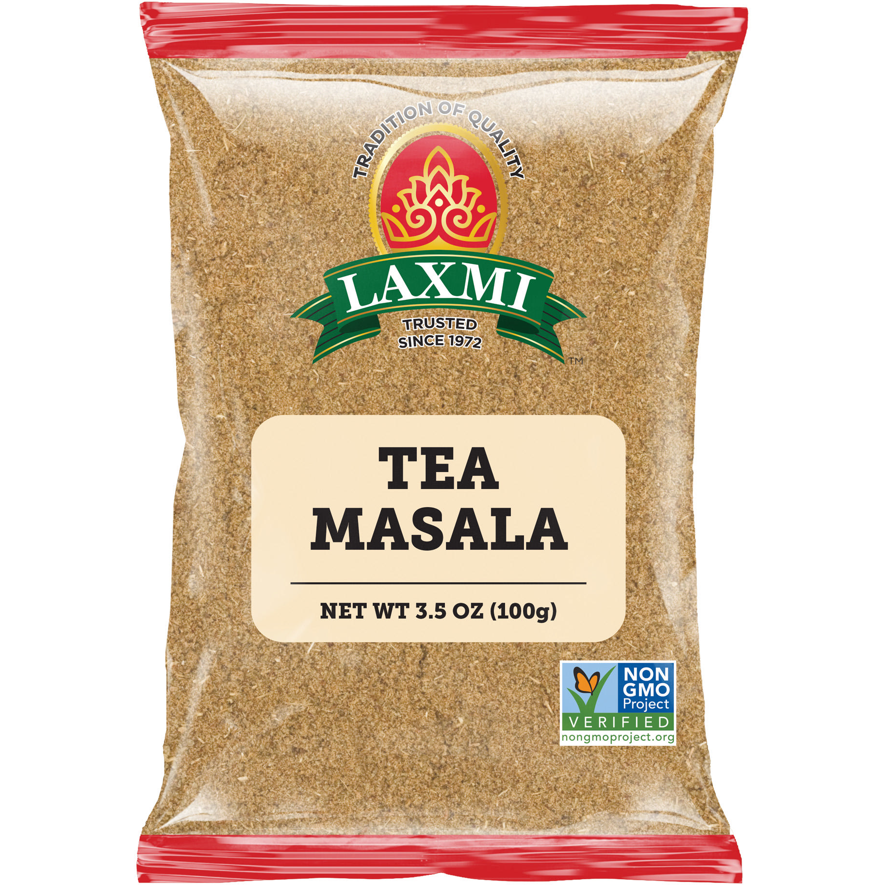 Pack of 4 - Laxmi Tea Masala - 3.5 Oz (100 Gm)