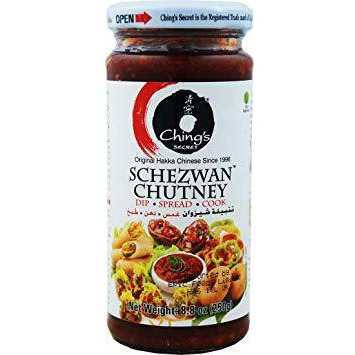 Pack of 3 - Ching's Secret Schezwan Chutney - 250 Gm (8.8 Oz)