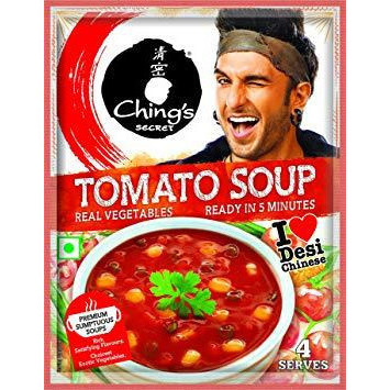 Pack of 5 - Ching's Secret Tomato Soup - 55 Gm (1.94 Oz)