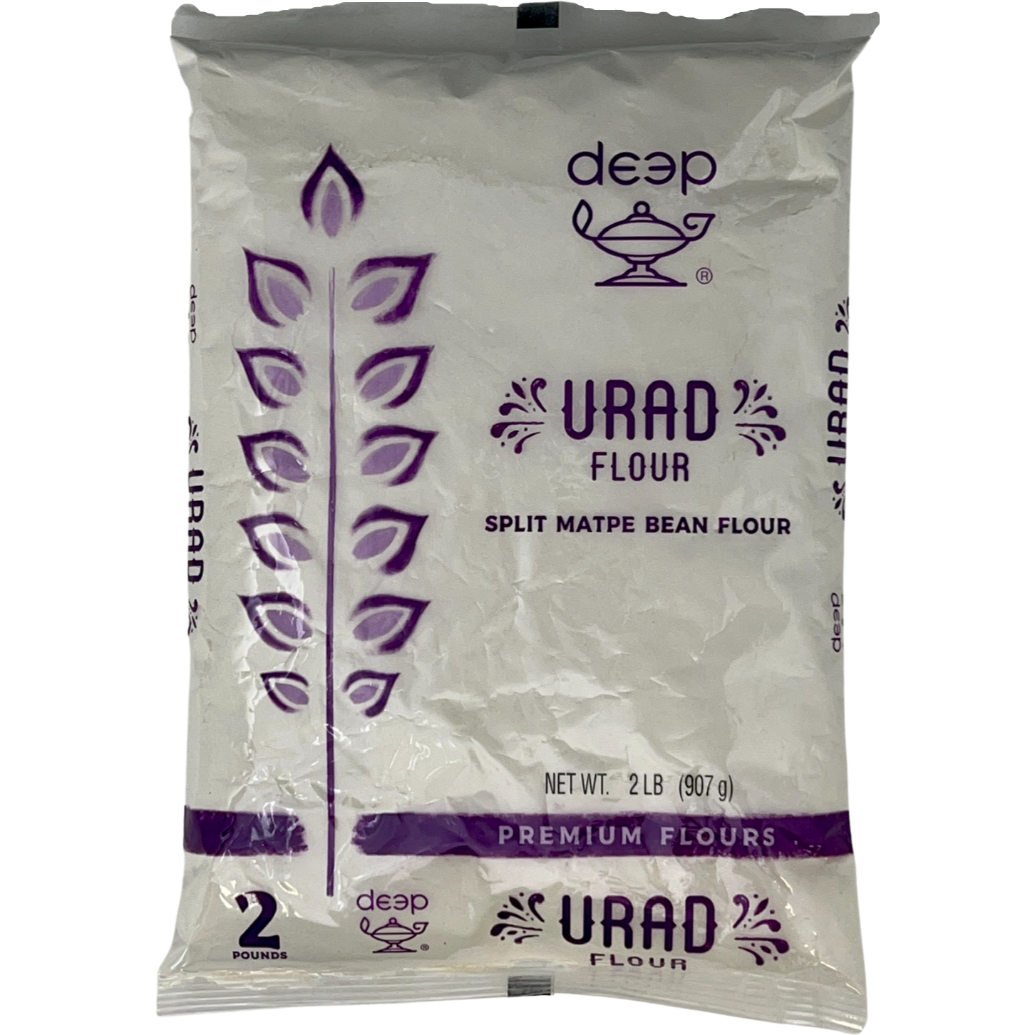 Pack of 3 - Deep Urad Flour - 2 Lb (907 Gm)