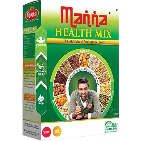 Pack of 5 - Manna Health Mix Nut And Grain Mix - 250 Gm (8 Oz)
