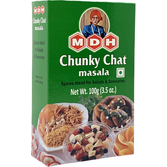Pack of 5 - Mdh Chunky Chat Masala - 100 Gm (3.5 Oz)