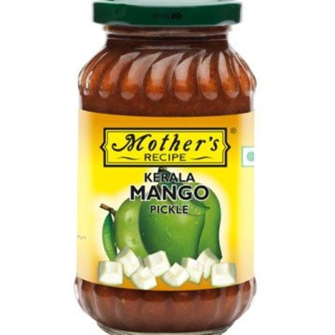 Pack of 2 - Mother's Recipe Kerala Mango Pickle - 400 Gm (14.1 Oz) [Buy 1 Get 1 Free]