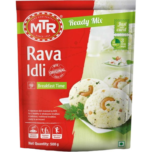 Pack of 3 - Mtr Breakfast Mix Rava Idli  - 500 Gm (17 Oz)