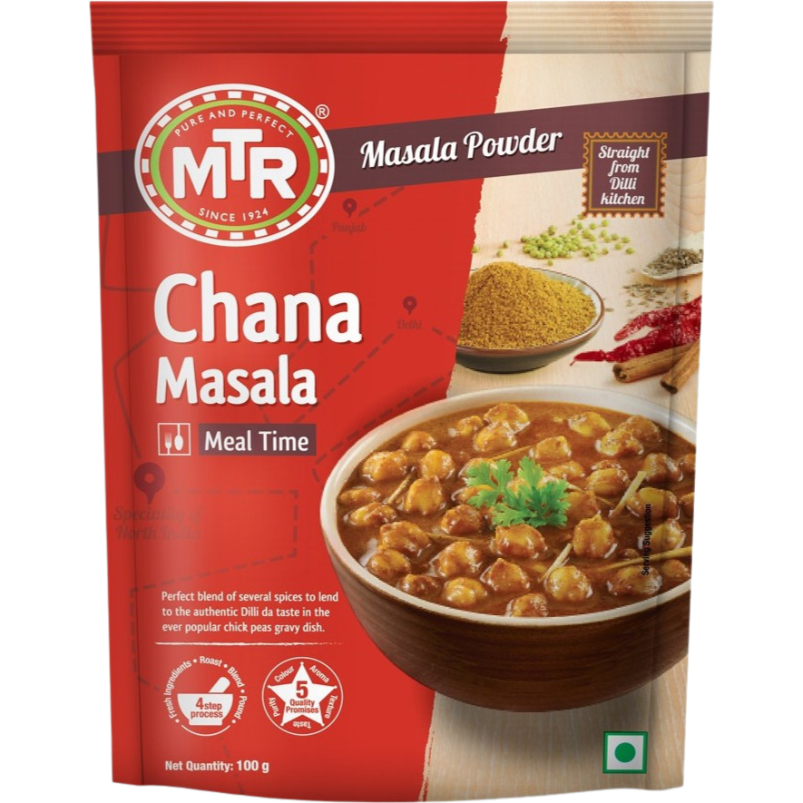 Pack of 2 - Mtr Chana Masala Powder - 100 Gm (3.5 Oz)
