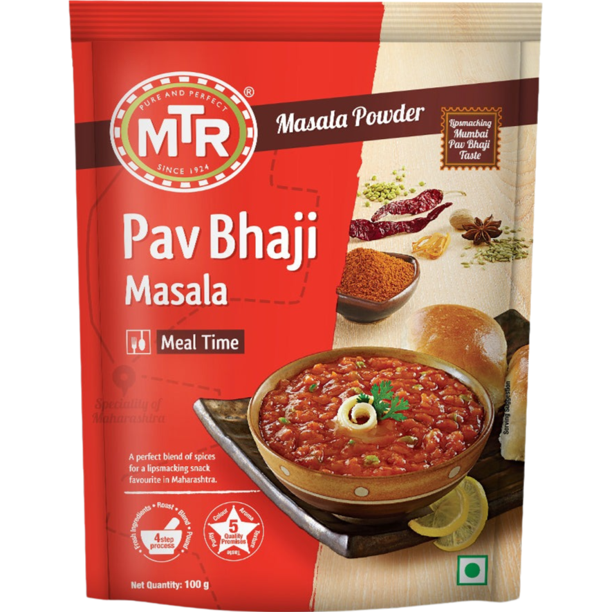 Pack of 2 - Mtr Pav Bhaji Masala Powder - 100 Gm (3.5 Oz)