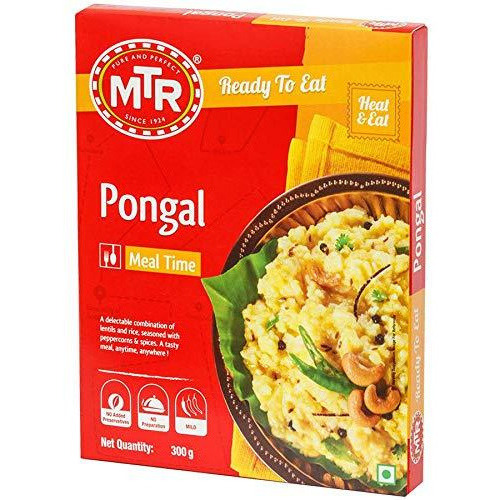 Pack of 3 - Mtr Ready To Eat Pongal - 300 Gm (10.5 Oz)