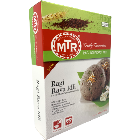 Pack of 4 - Mtr Ragi Rava Idli Mix - 500 Gm (17 Oz) [Fs]