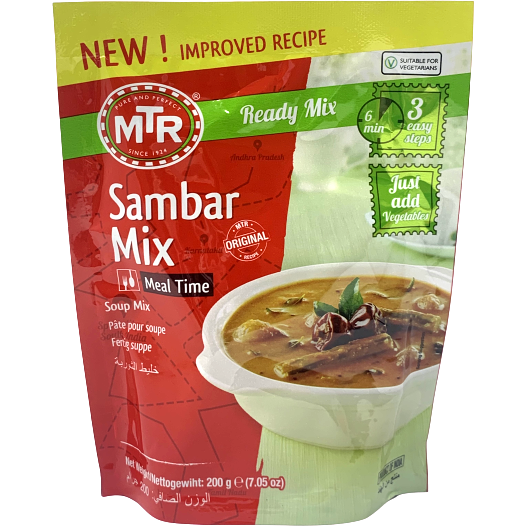 Pack of 2 - Mtr Sambar Mix  - 200 Gm (7 Oz)