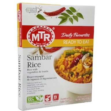 Pack of 2 - Mtr Sambar Rice - 300 Gm (10.58 Oz)