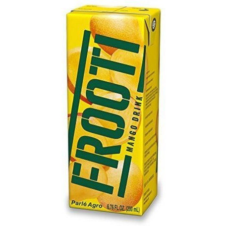 Pack of 5 - Frooti Mango Drink Individual - 200 Ml (6.76 Fl Oz)