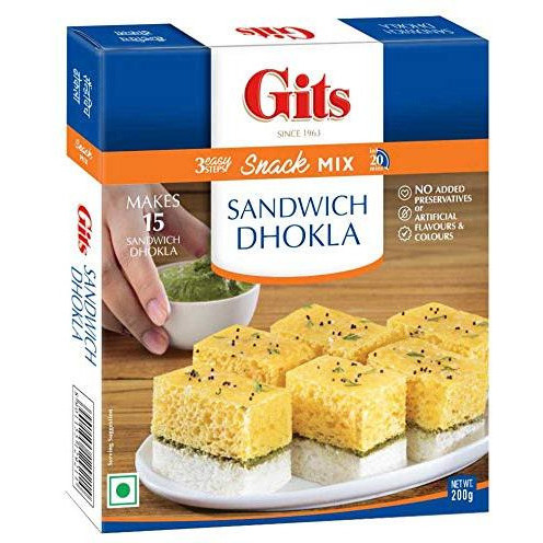 Pack of 2 - Gits Sandwich Dhokla Mix - 200 Gm (7 Oz)