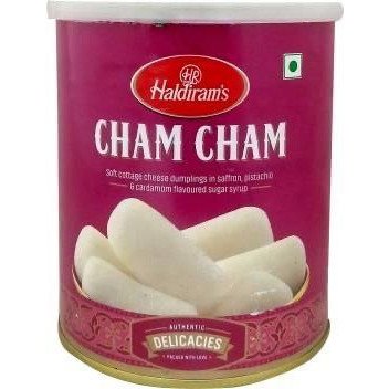 Pack of 5 - Haldiram's Cham Cham Can - 1 Kg (2.2 Lb)