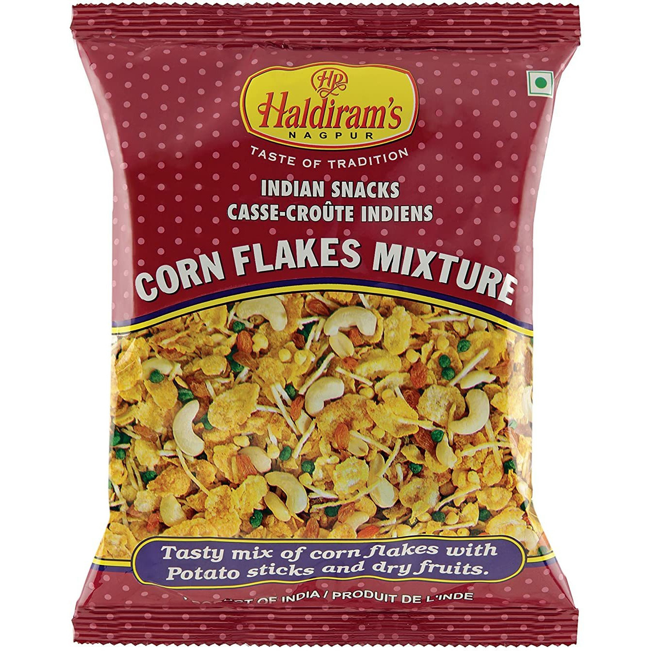 Pack of 3 - Haldiram's Cornflakes Mixture - 400 Gm (14.1 Oz)