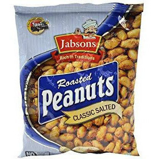 Pack of 4 - Jabsons Roasted Peanuts Classic Salted - 160 Gm (5.64 Oz)