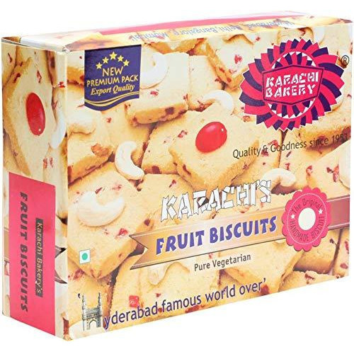 Pack of 5 - Karachi Bakery Fruit Biscuits - 400 Gm (14 Oz)