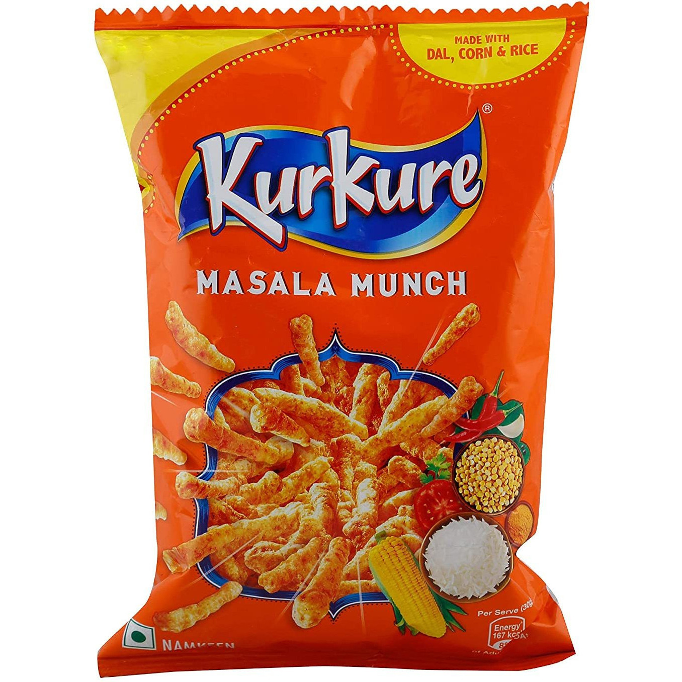 Pack of 4 - Kurkure Masala Munch - 95 Gm (3.35 Oz)