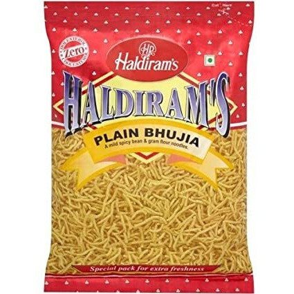 Pack of 2 - Haldiram's Plain Bhujia - 1 Kg (2.2 Lb)