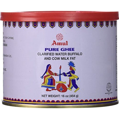 Pack of 2 - Amul Pure Ghee - 454 Gm (16 Oz)
