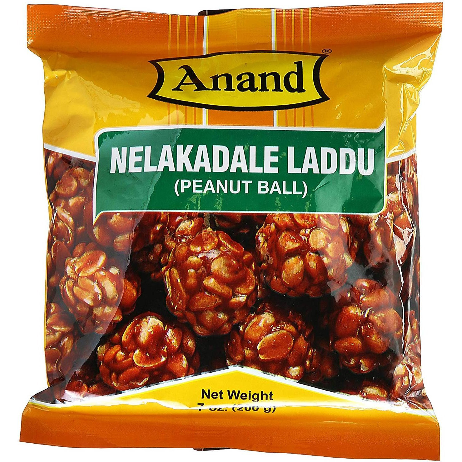 Pack of 3 - Anand Nelakadale Laddu Peanut Ball - 200 Gm (7 Oz)