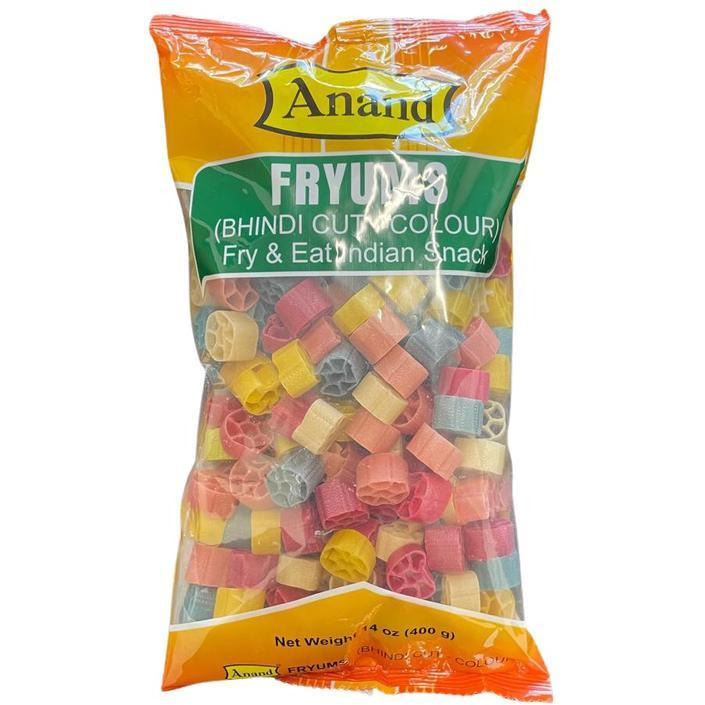 Pack of 2 - Anand Fryums Bhindicut Colour - 400 Gm (14 O (Z)