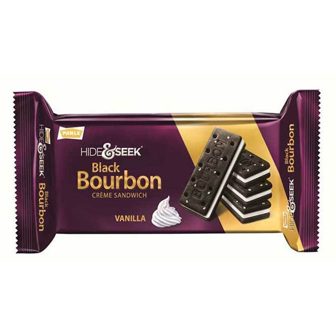 Pack of 2 - Parle Hide & Seek Vanilla Bourbon Cream - 100 Gm (3.52 Oz)