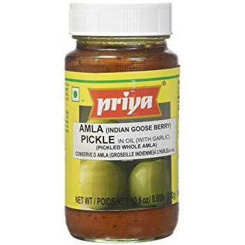 Pack of 2 - Priya Amla With Garlic Pickle - 300 Gm (10.58 Oz)