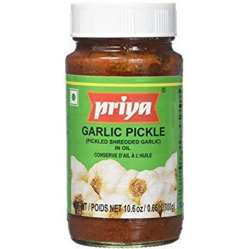 Pack of 3 - Priya Garlic Pickle - 300 Gm (10.6 Oz)