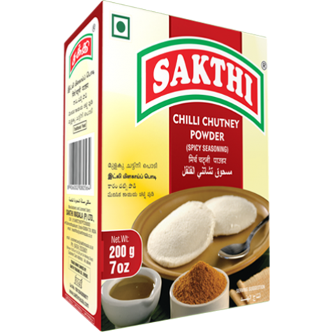 Pack of 3 - Sakthi Chilli Chutney Powder - 7 Oz (200 Gm)