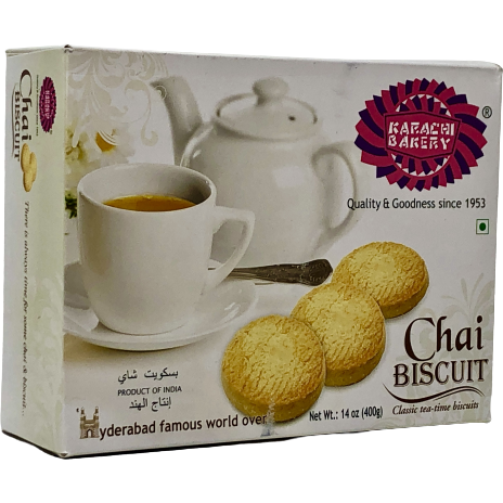 Pack of 5 - Karachi Bakery Chai Biscuits - 400 Gm (14 Oz)