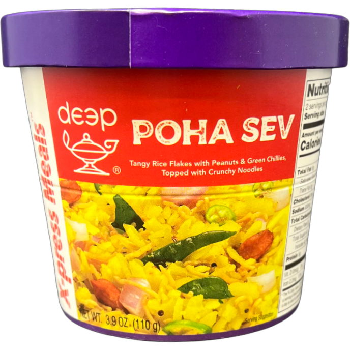 Pack of 2 - Deep X-Press Meals Poha Sev - 110 Gm (3.9 Oz)