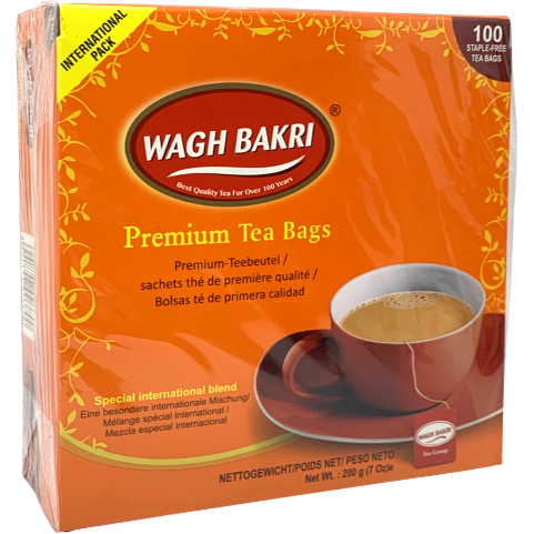 Pack of 2 - Wagh Bakri Premium 100 Tea Bags - 200 Gm (7.06 Oz)