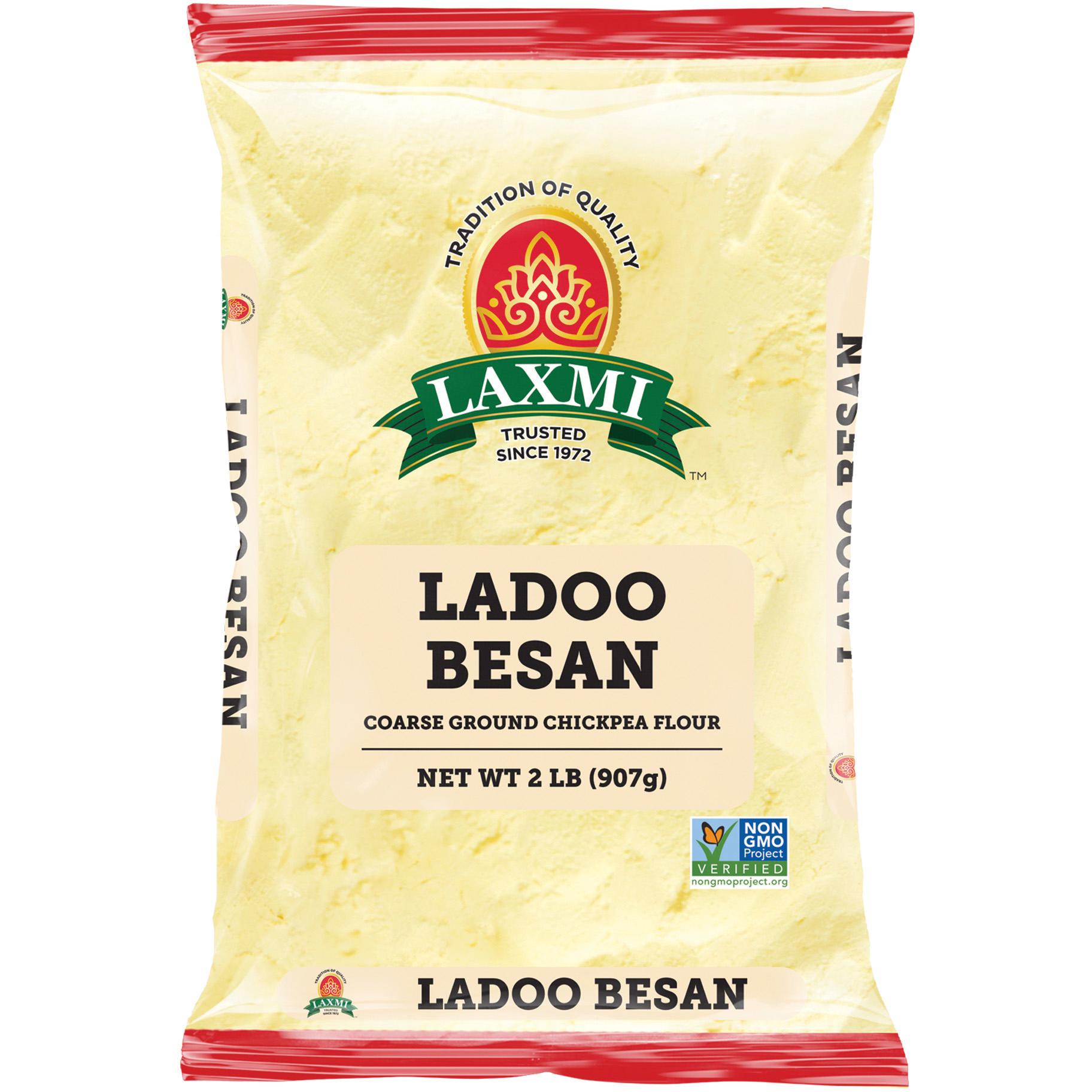 Pack of 3 - Laxmi Ladoo Besan - 2 Lb (907 Gm)