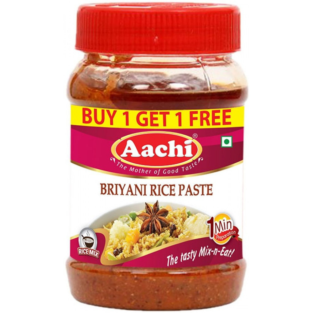 Pack of 2 - Aachi Biryani Rice Paste - 200 Gm (7 Oz) [Buy 1 Get 1 Free]