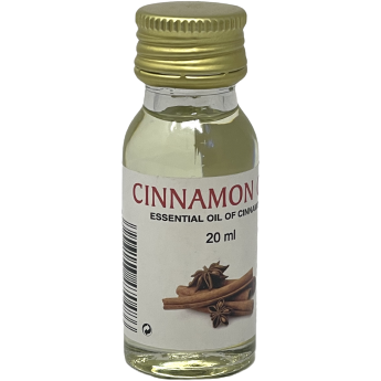Pack of 5 - Ashwin Cinnamon Essential Oil - 20 Ml (0.67 Fl Oz)