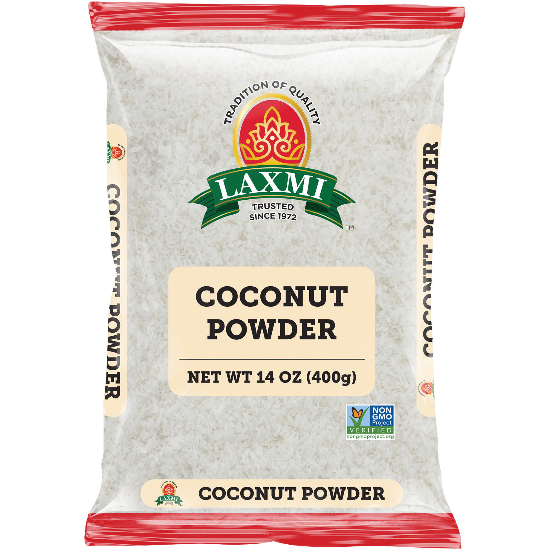 Pack of 4 - Laxmi Coconut Powder - 400 Gm (14 Oz) [Fs]