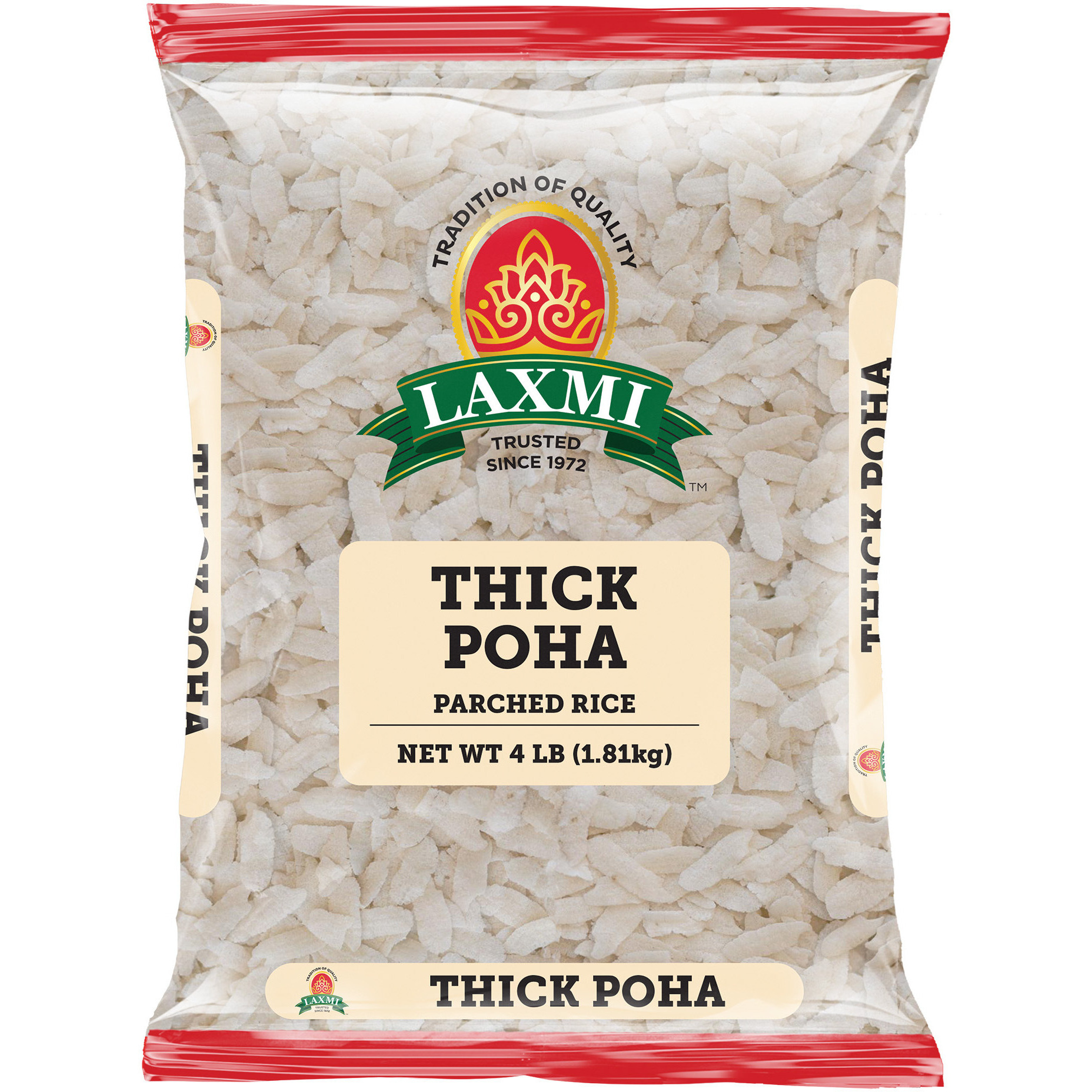 Pack of 2 - Laxmi Poha Thick - 4 Lb (1.81 Kg)