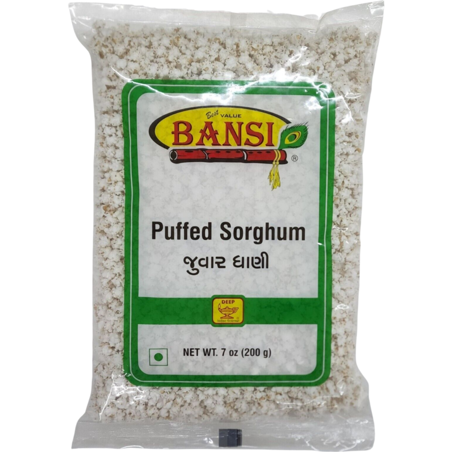 Pack of 3 - Bansi Puffed Sorghum - 200 Gm (7 Oz)