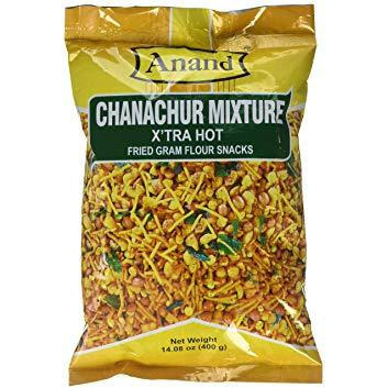 Pack of 3 - Anand Chanachur Mixture Xtra Hot - 14.08 Oz (400 Gm)
