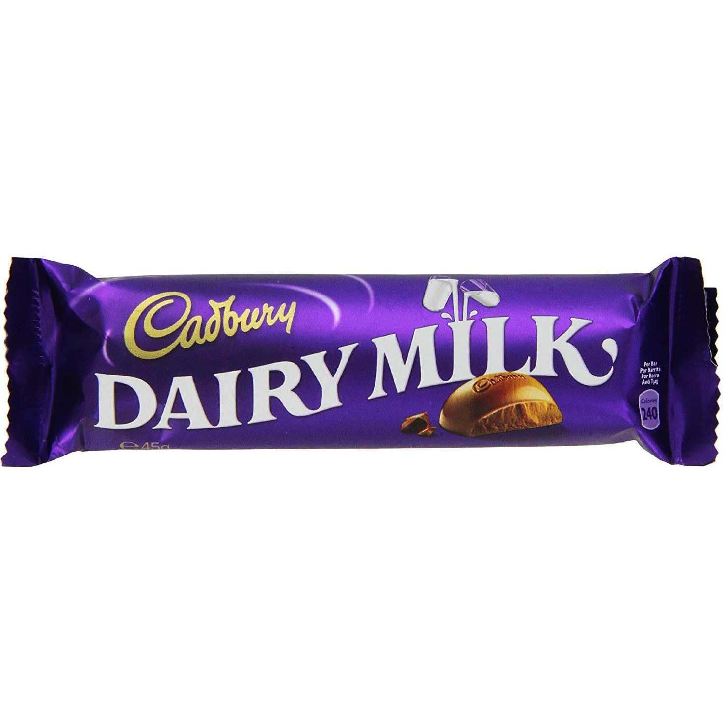 Pack of 3 - Cadbury Dairy Milk Chocolate - 45 Gm (2 Oz)
