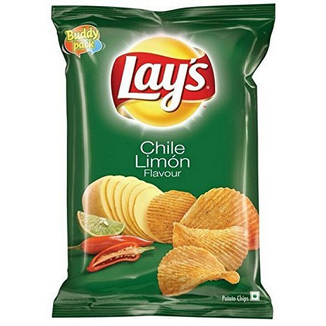 Pack of 2 - Lay's Chile Limon Potato Chips - 50 Gm (1.7 Oz)