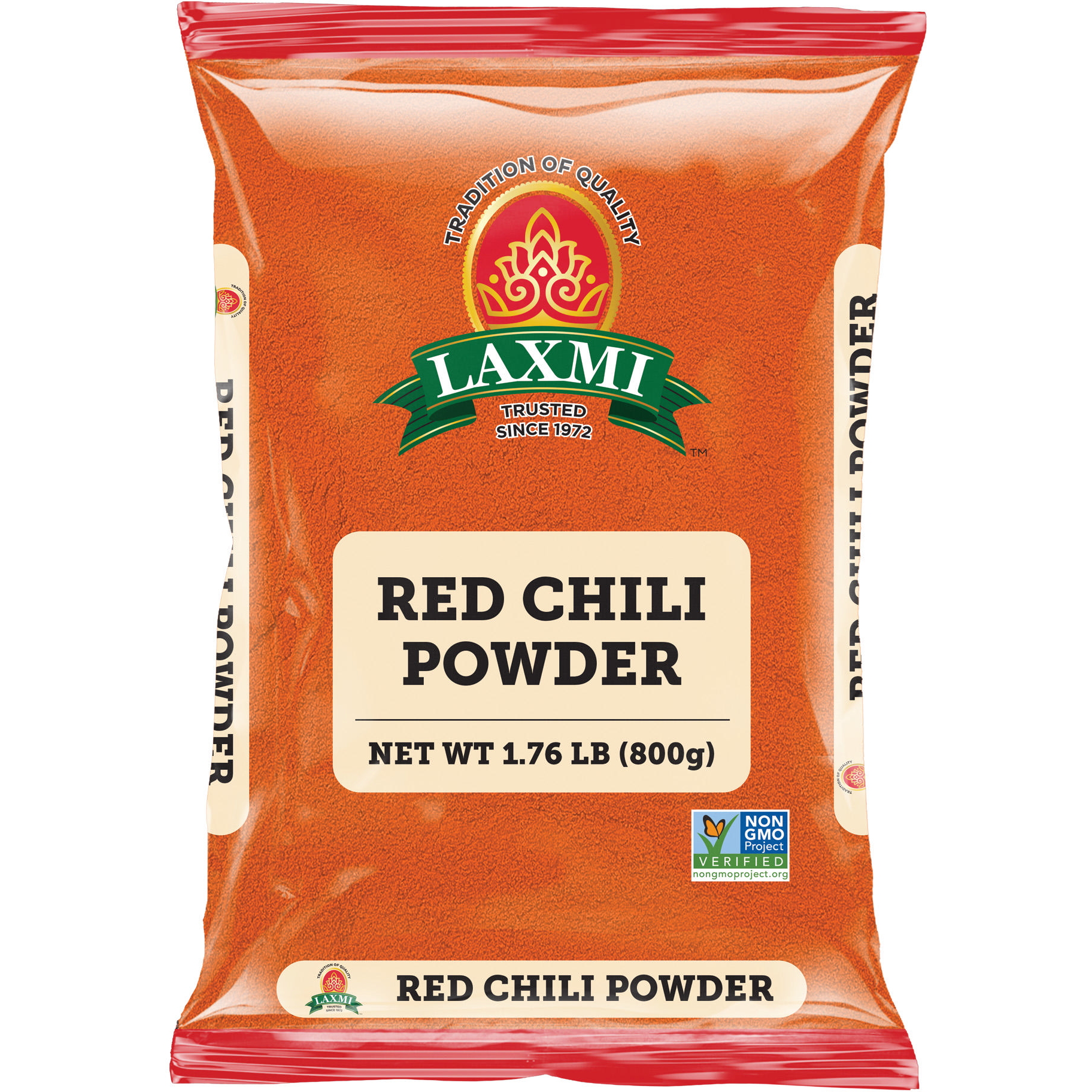 Pack of 3 - Laxmi Red Chilli Powder - 800 Gm (1.76 Lb)