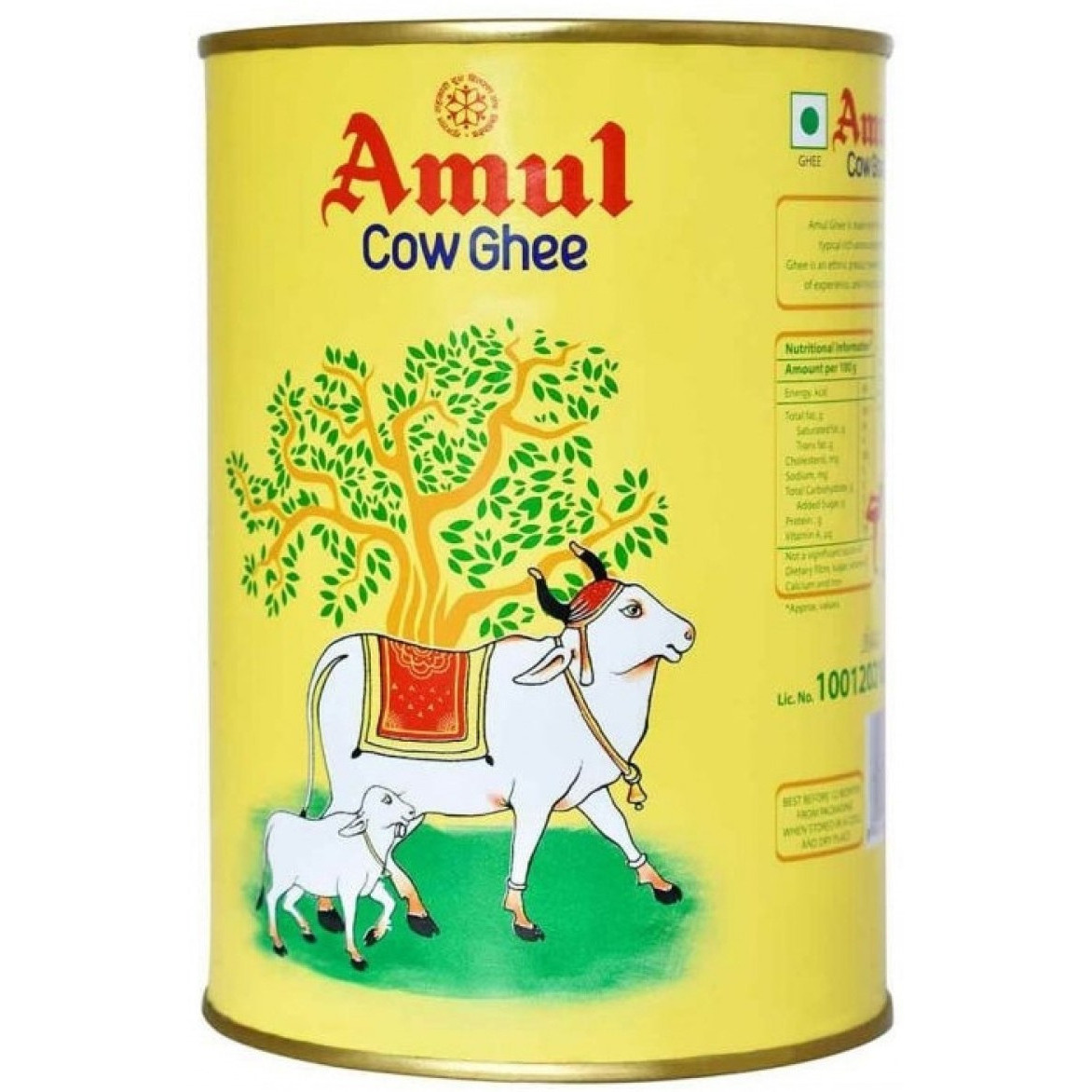 Pack of 2 - Amul Cow Ghee -  1l (905 Gm)
