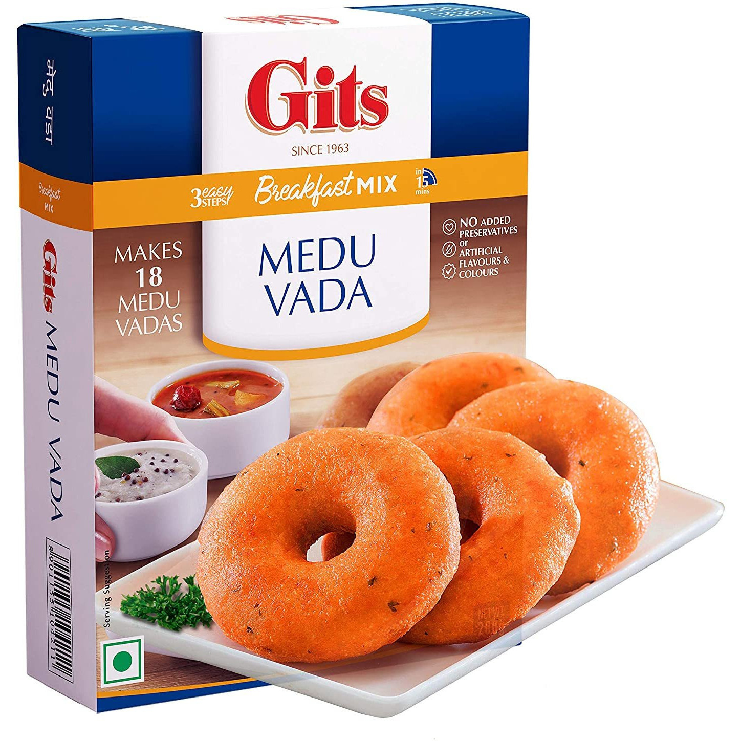 Pack of 2 - Gits Medu Vada Mix - 200 Gm (7 Oz) [50% Off]