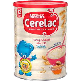 Pack of 4 - Nestle Cerelac Honey & Wheat With Milk - 400 Gm (14 Oz)