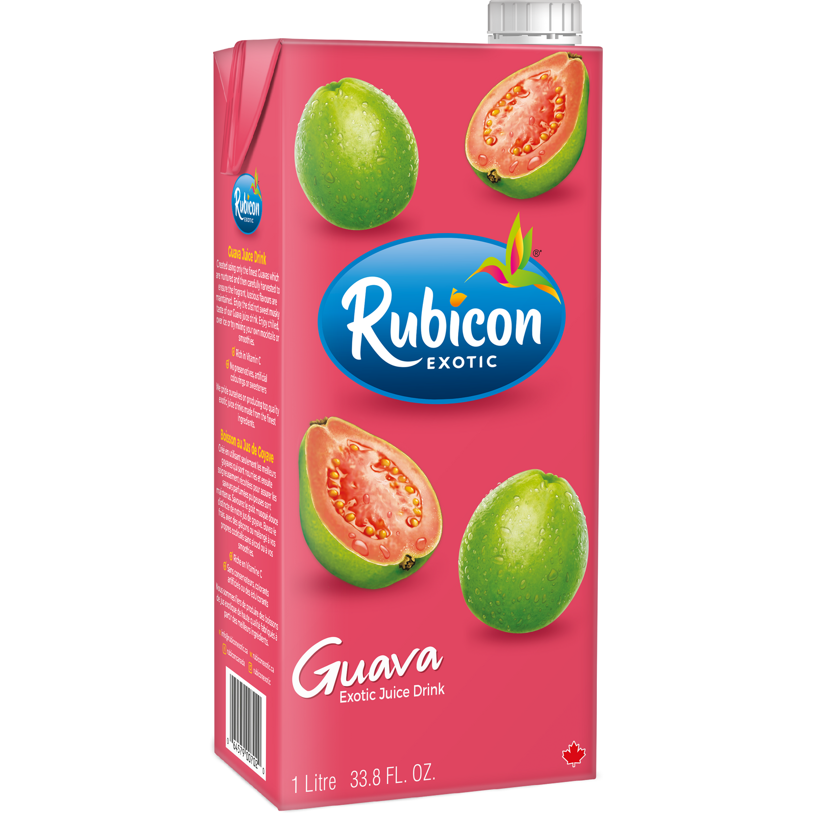 Pack of 3 - Rubicon Guava Juice - 1 L (33.8 Fl Oz)