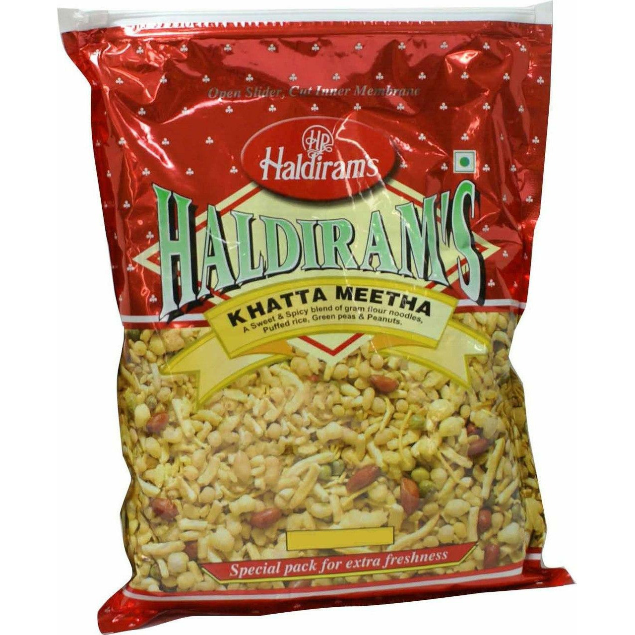 Pack of 5 - Haldiram's Khatta Meetha - 200 Gm (7.05 Oz)