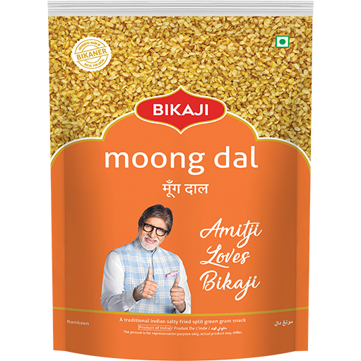 Pack of 3 - Bikaji Moong Dal - 400 Gm (14.1 Oz)