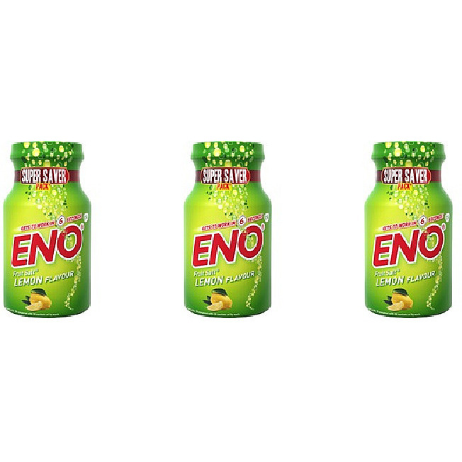 Pack of 3 - Eno Lemon - 100 Gm (3.5oz)