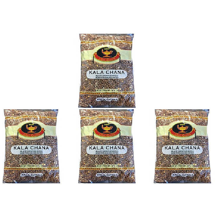 Pack of 4 - Deep Kala Chana - 2 Lb (907 Gm)